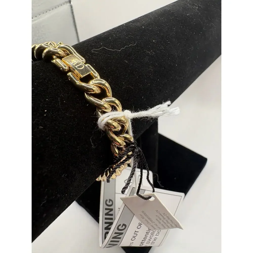 Daniel Wellington Jolie Chain Bracelet Watch, 15.4mm x 18.2mm Nwt Gold